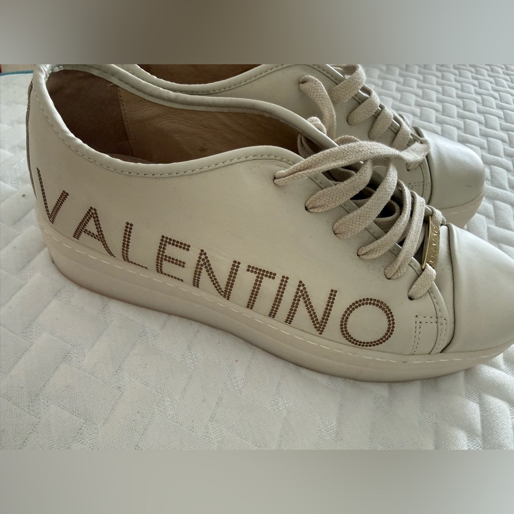Valentino Women's Beige Sneakers